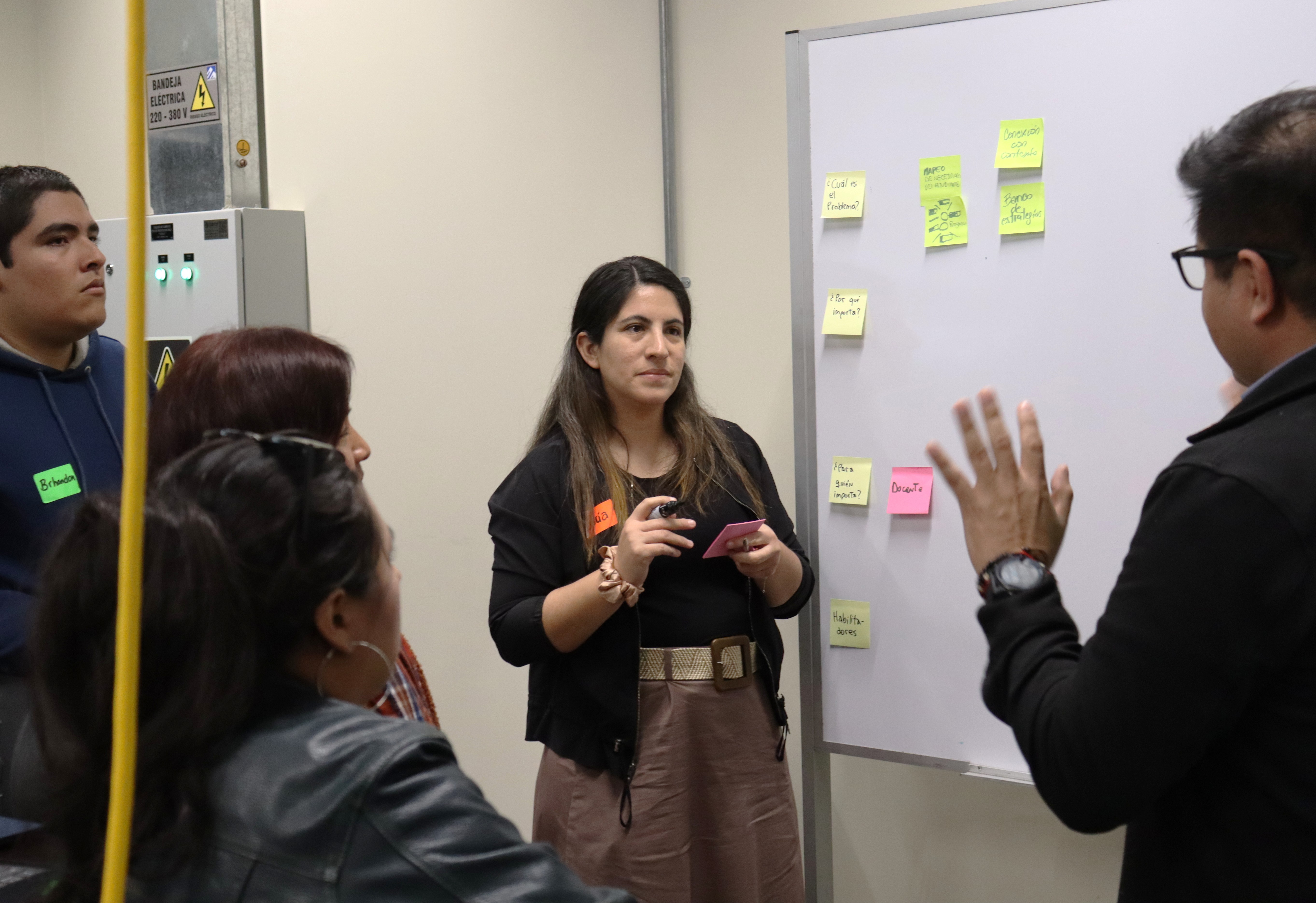 Collaborative ideation and brainstorming session