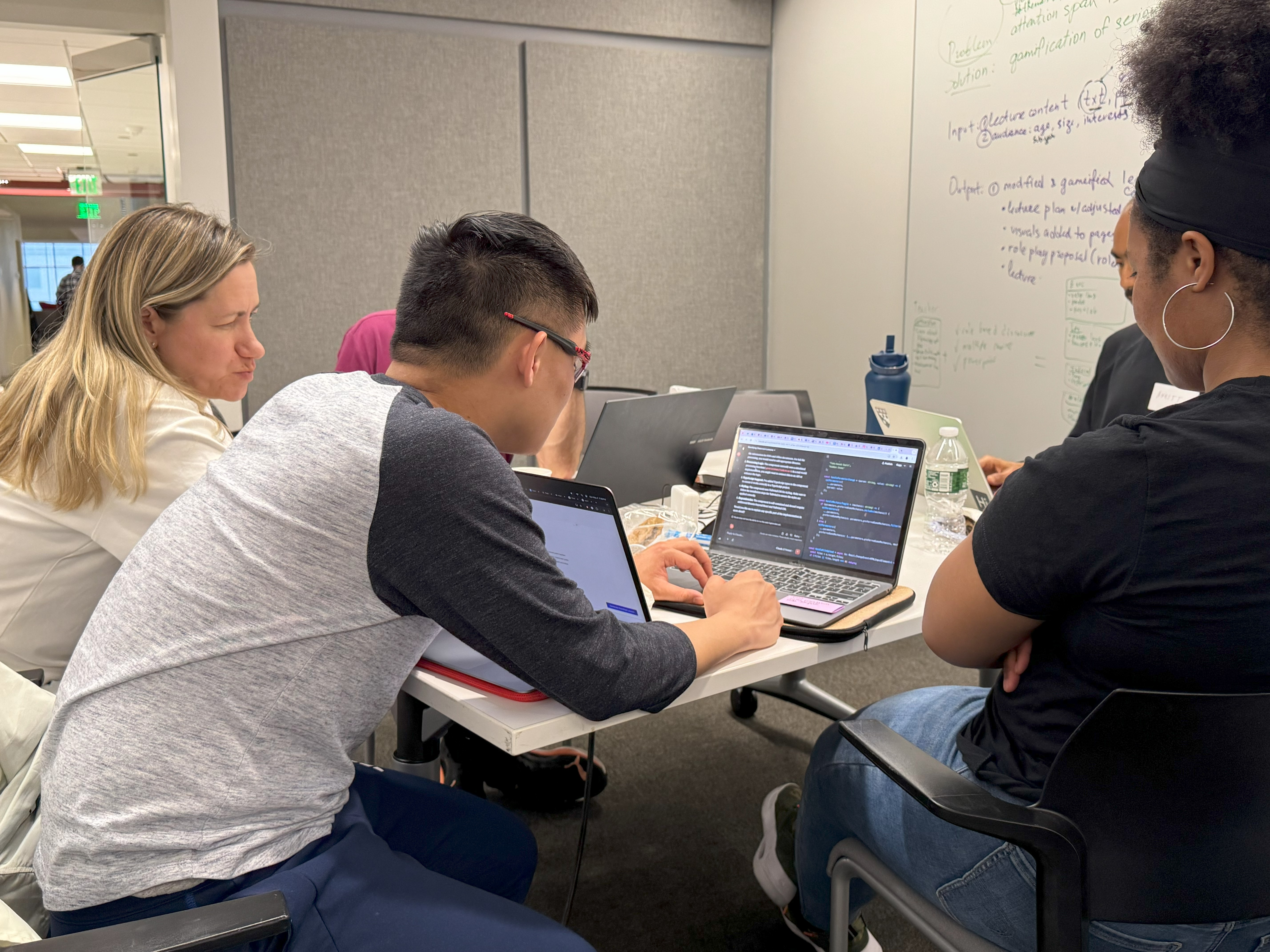 Team collaboration during EdHack